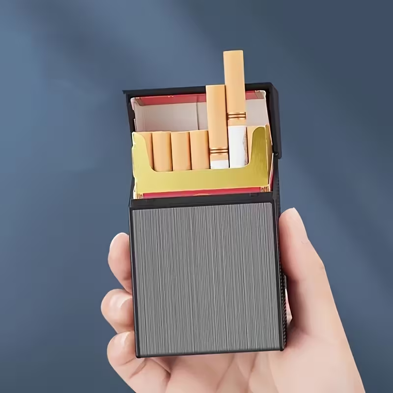 Rechargeable Lighter And Cigarette Case -